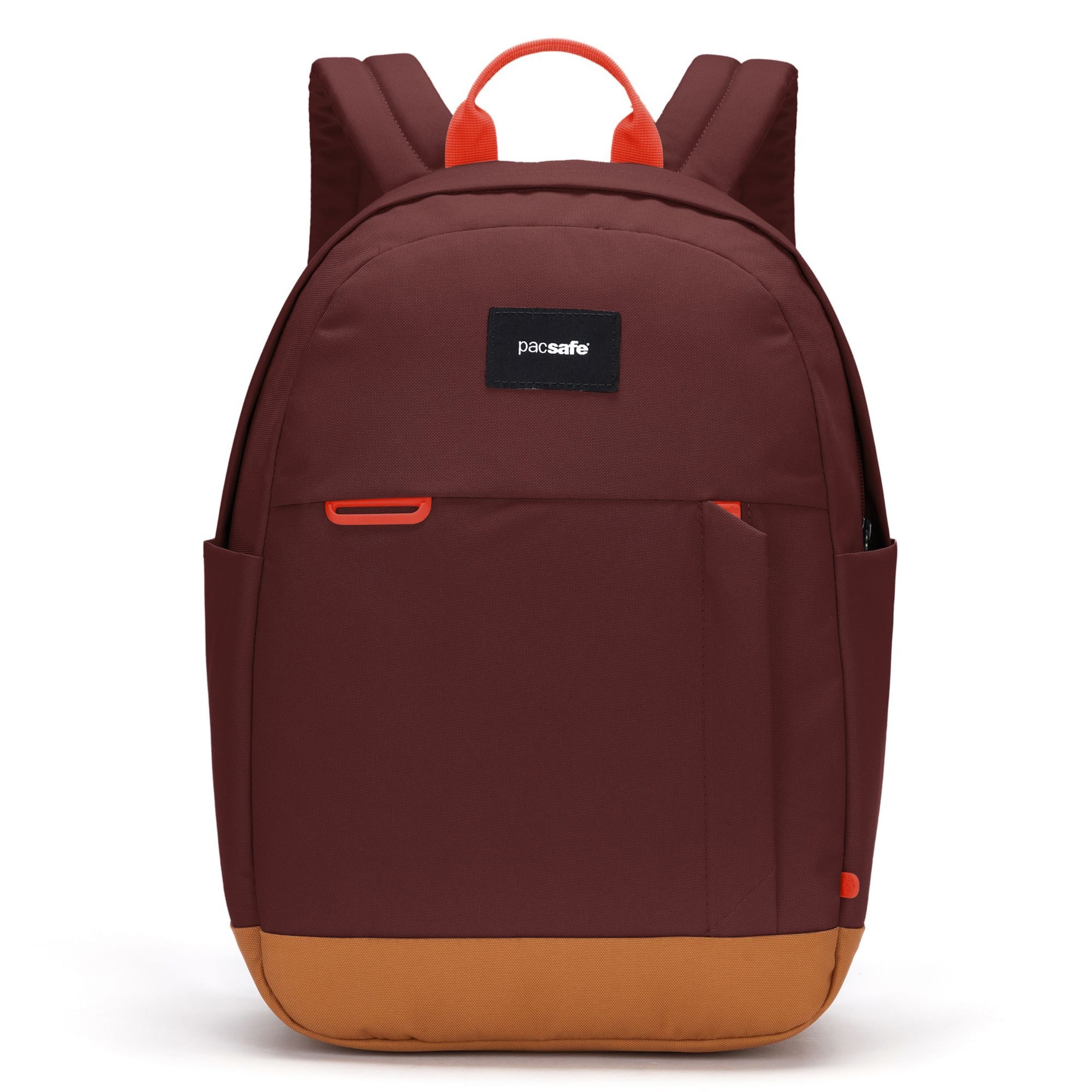 Pacsafe Rugzak in Rood: voorkant