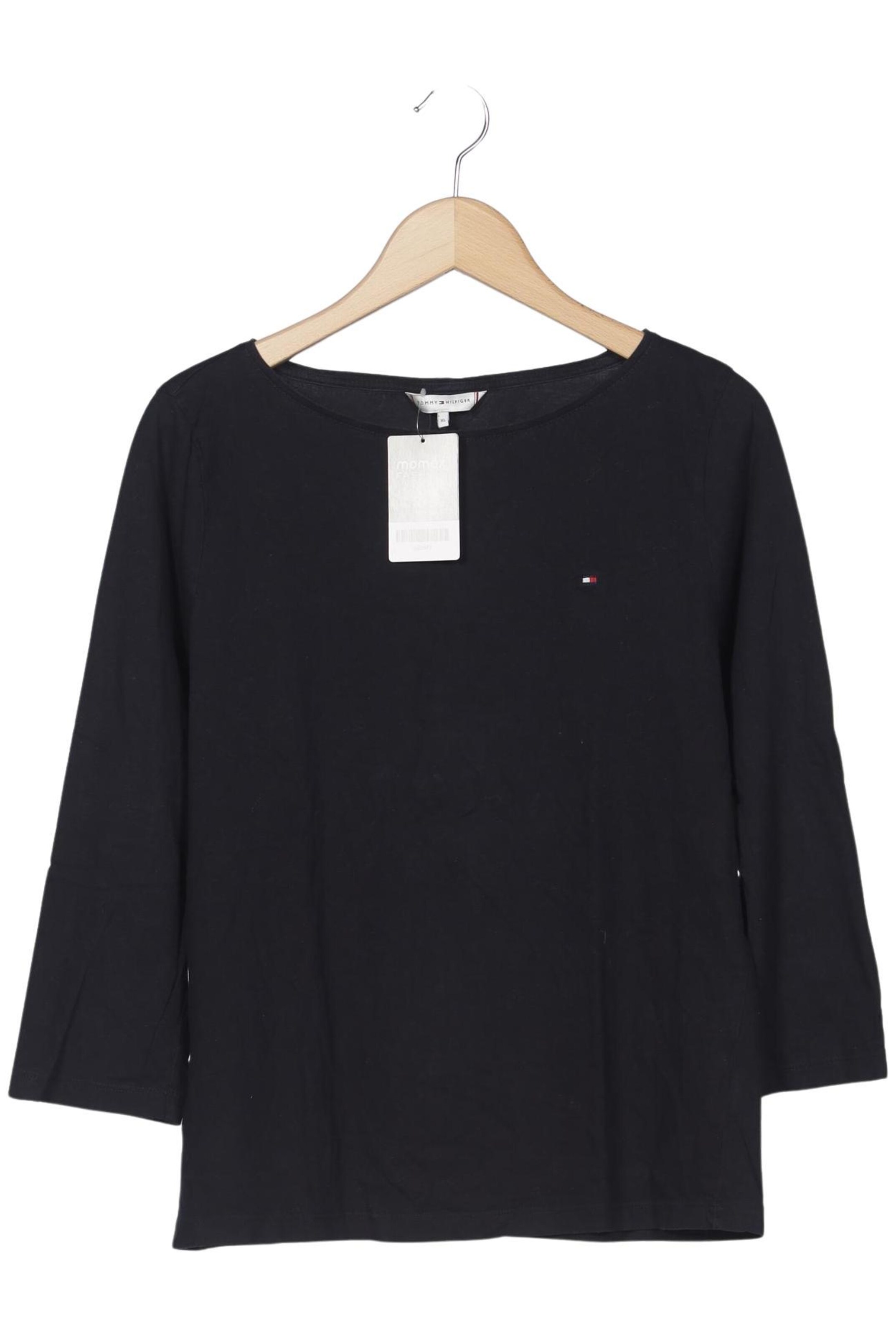 TOMMY HILFIGER Langarmshirt XL in Blau: Vorderseite