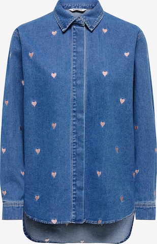 Bluză 'ONLVERA' de la ONLY pe albastru: față