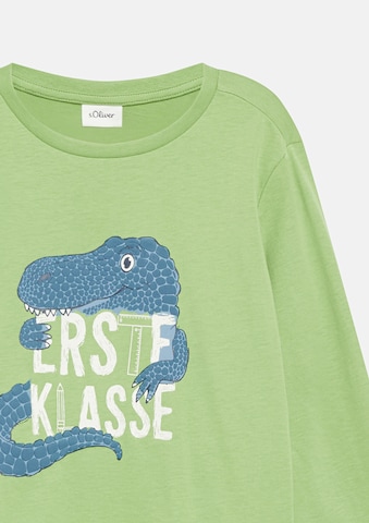 s.Oliver Junior Shirt in Grün