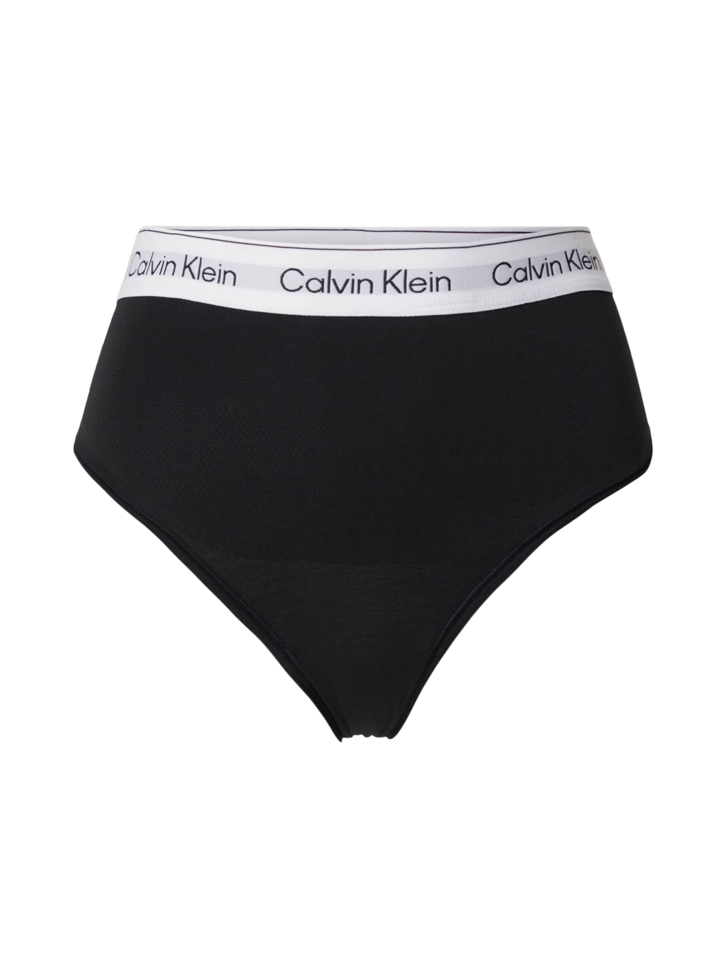 Calvin Klein Underwear String bugyik - fekete: elől