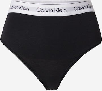 Calvin Klein Underwear Στρινγκ σε μαύρο: μπροστά