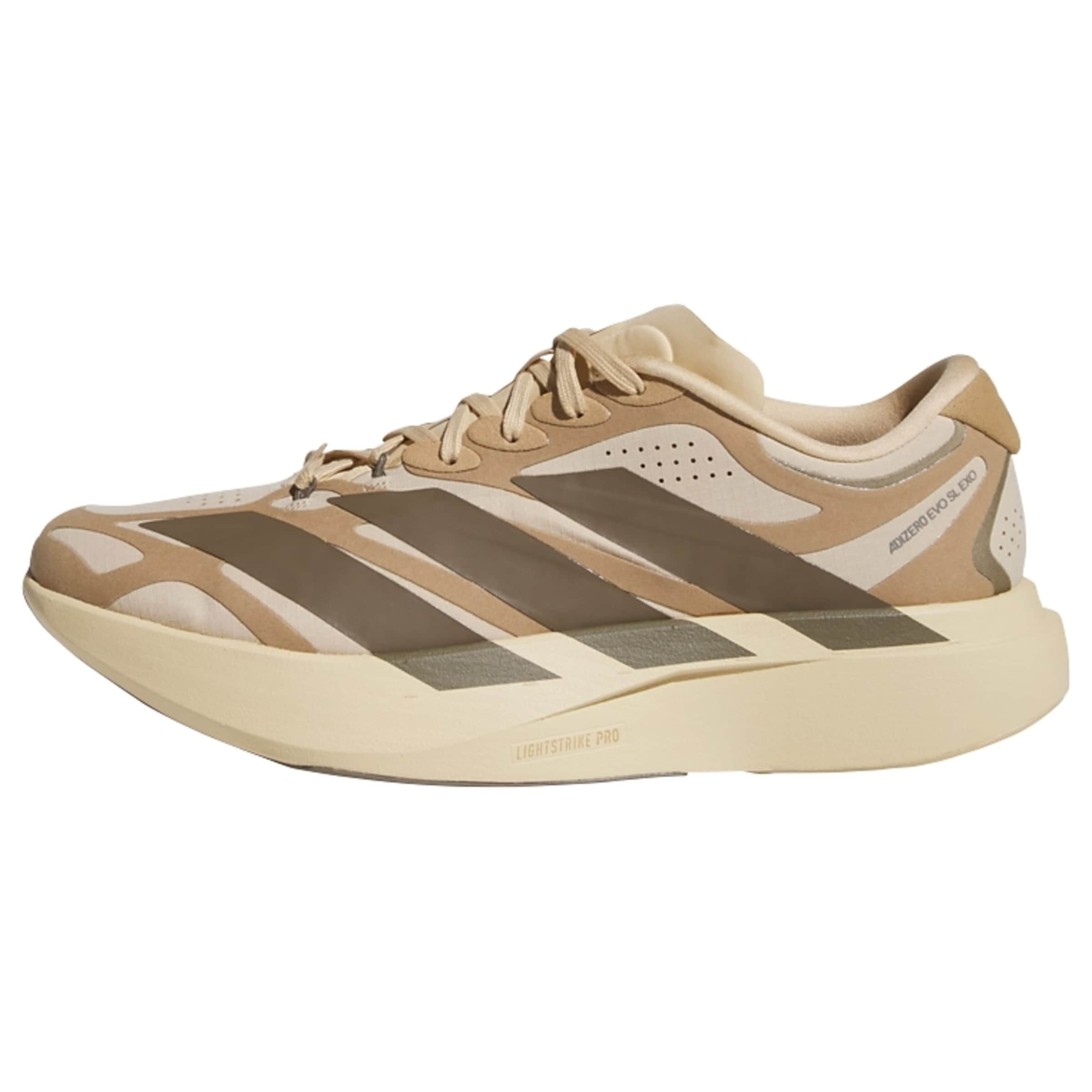 ADIDAS PERFORMANCE Laufschuh 'Adizero Evo Sl' in 39-39,5 in beige / camel / dunkelbraun, Produktansicht