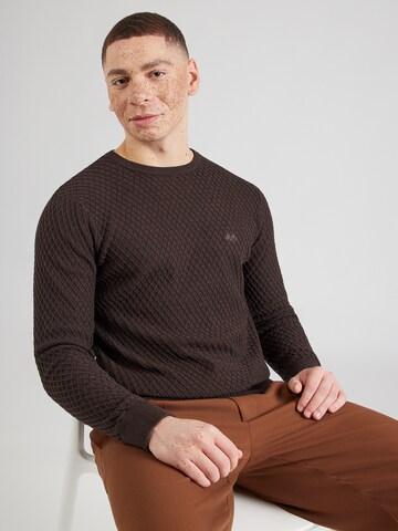 Lindbergh Sveter - Hnedá: predná strana