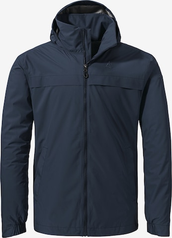Veste outdoor 'Bohorok' Schöffel en bleu : devant