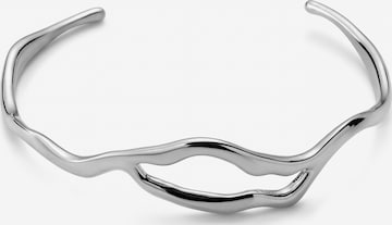 Sidegren Bracelet 'Molten' in Silver: front