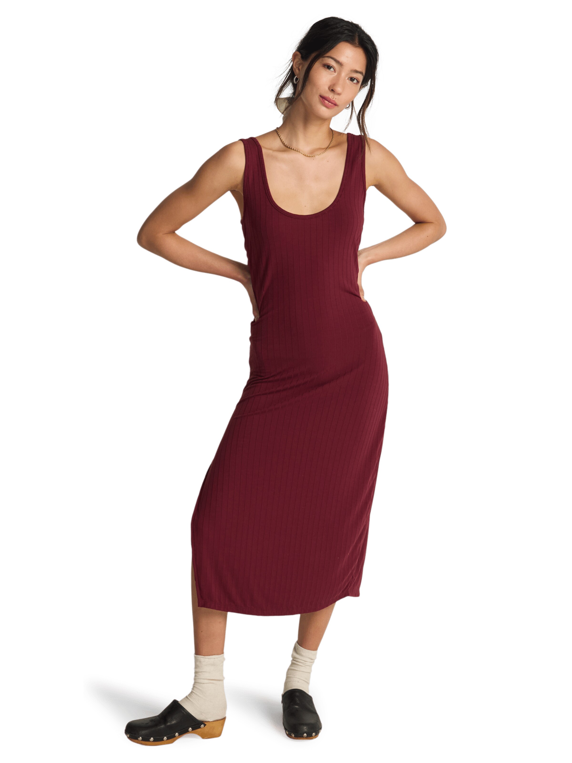 BILLABONG Strickkleid 'Take A Look' in Rot