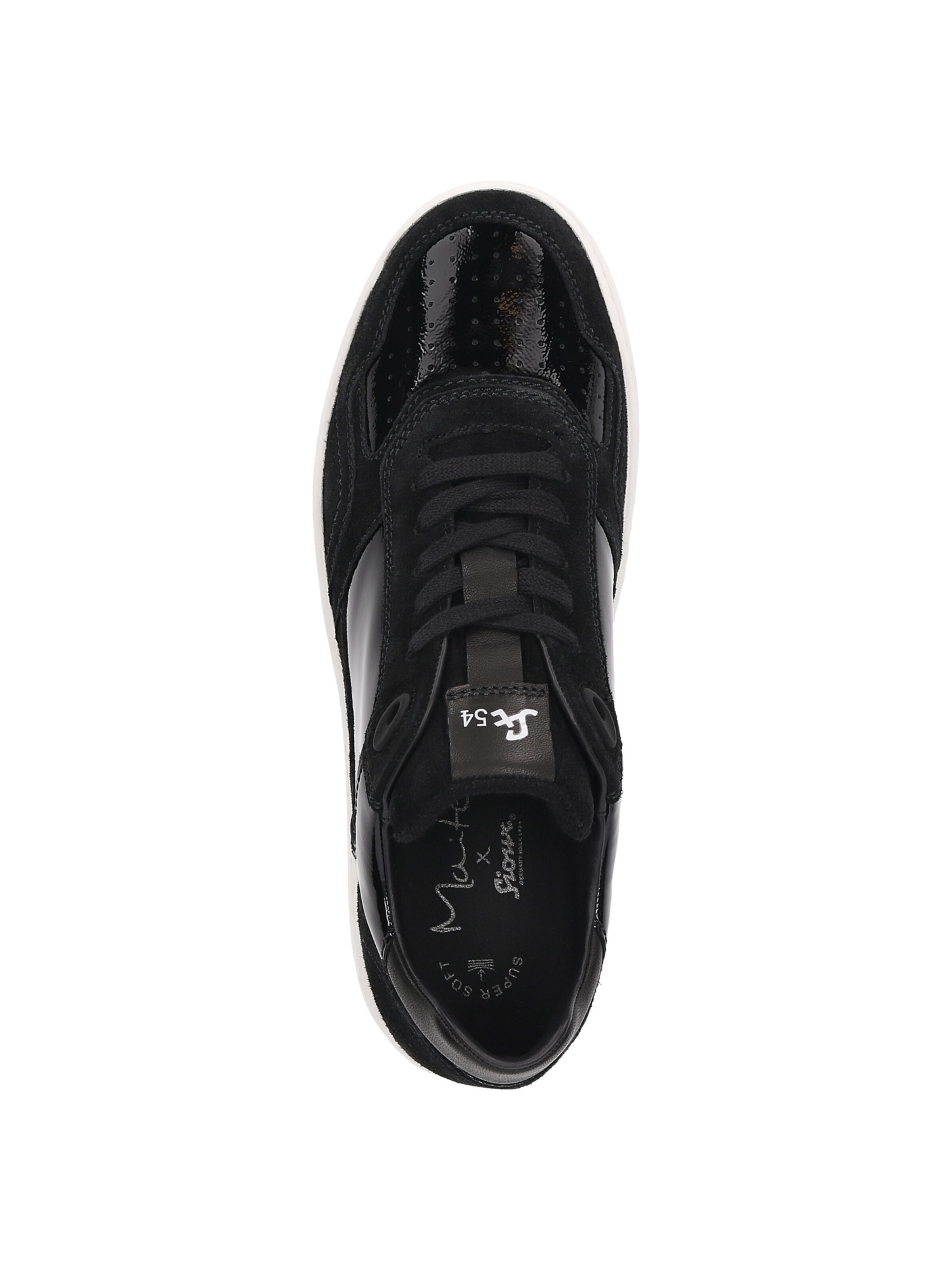 SIOUX Sneakers laag 'Maites 001' in Zwart