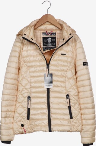 MARIKOO Jacket & Coat in S in Beige: front