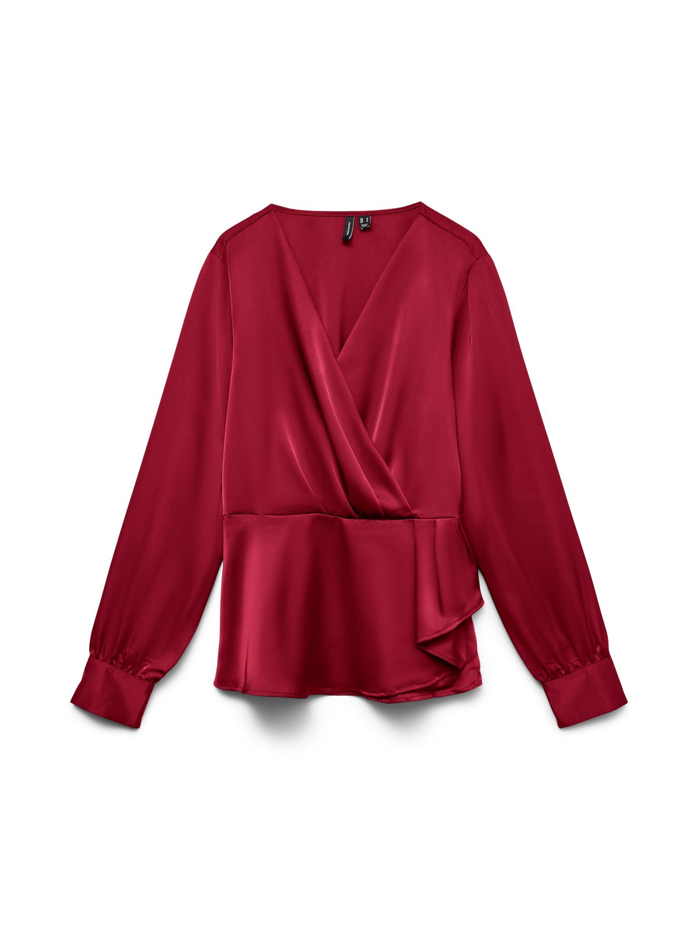 VERO MODA Chemisier 'VMLea' en rouge, Vue avec produit