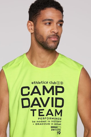 CAMP DAVID - Camisa em amarelo