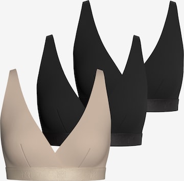 Triangle Soutien-gorge IMPETUS en beige : devant