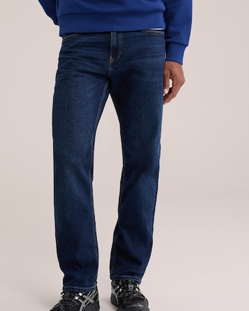 WE Fashion Regular Jeans in Blau: Vorderseite
