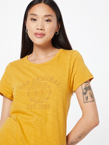 GAP Shirt 'FOREVERSOFT' in Yellow