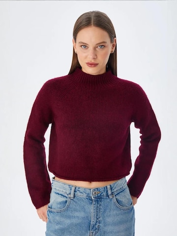 MixRay Sweater 'Pullover' in Red