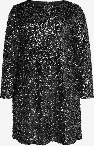 Abito 'BELLE' di Vero Moda Curve in nero: frontale