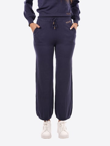Regular Pantalon de sport 'Pantalone Tuta YES-ZEE da Donna - blu P369RU00710' Yes Zee en bleu