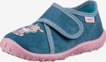 SUPERFIT Slippers 'Spotty' in Blue: front