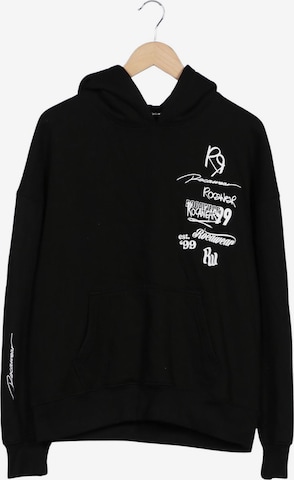ROCAWEAR Kapuzenpullover M in Schwarz: Vorderseite