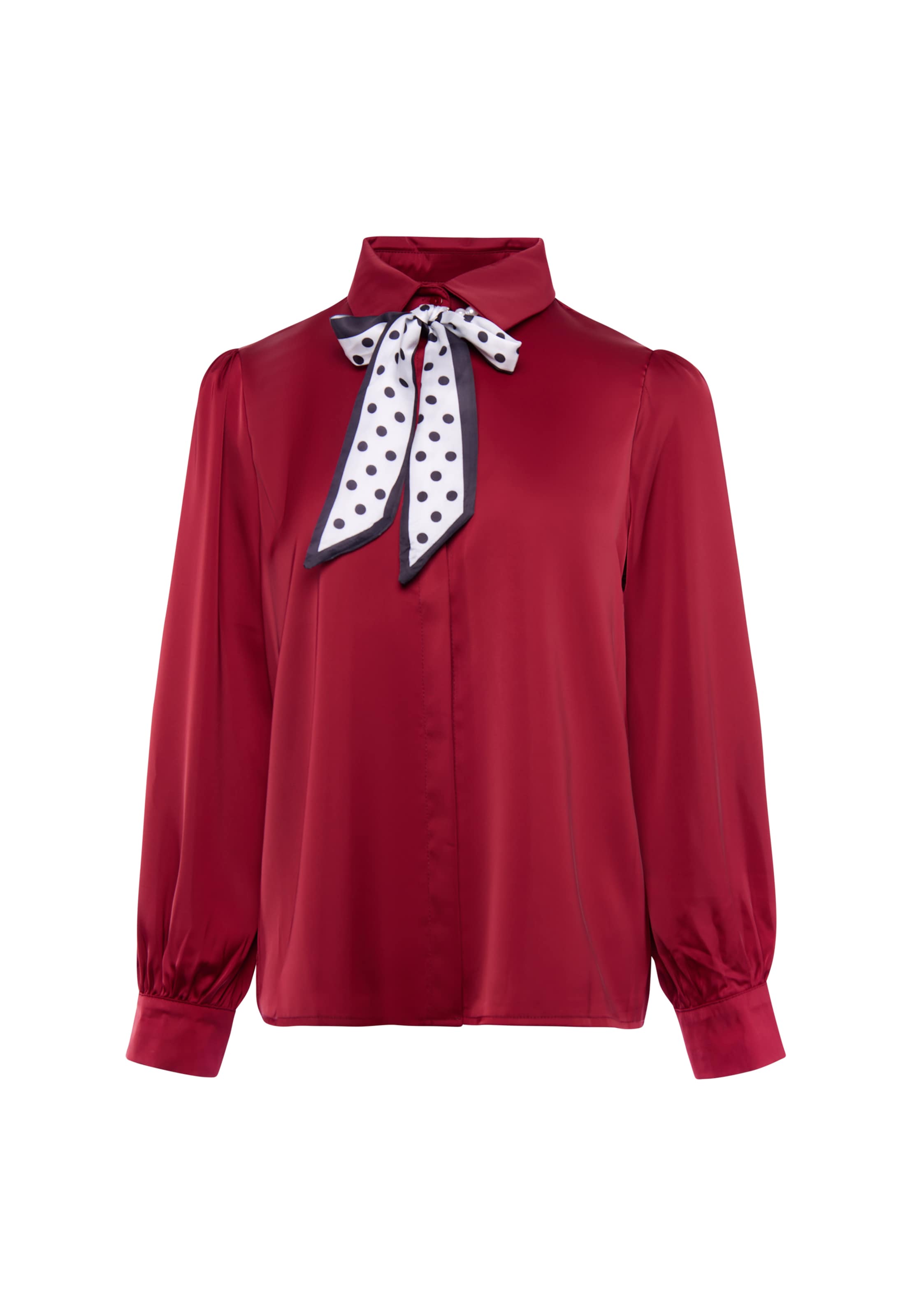 Chemisier usha BLACK LABEL en rouge : devant