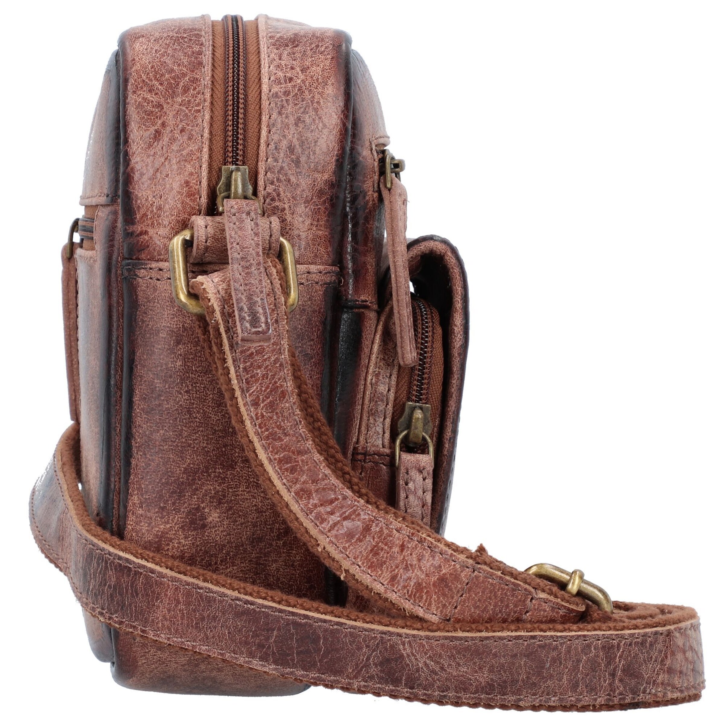 Greenland Nature Schoudertas in Bruin