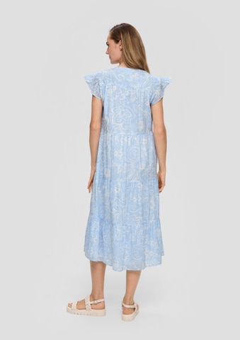 s.Oliver Summer dress in Blue: back