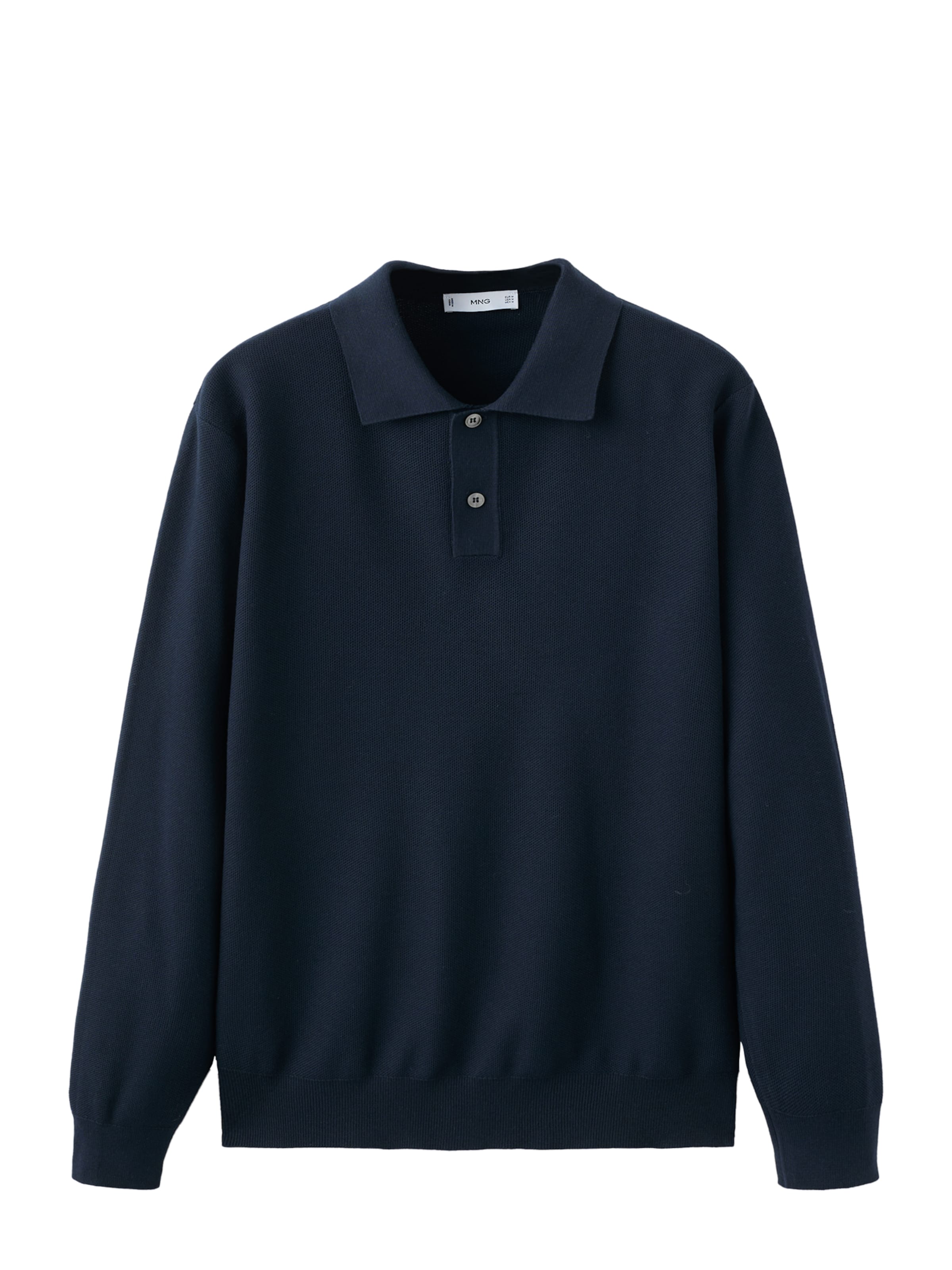 MANGO MAN Trui &#x27;Tens&#x27; in Blauw: voorkant