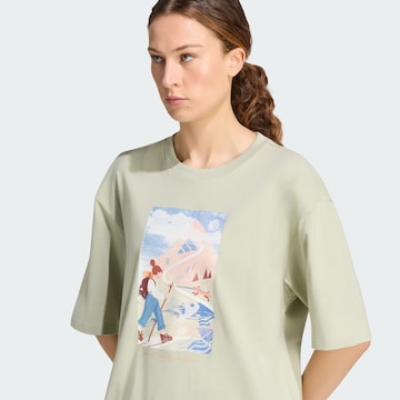 ADIDAS TERREX Functioneel shirt 'Secret Paths Ahead' in Groen