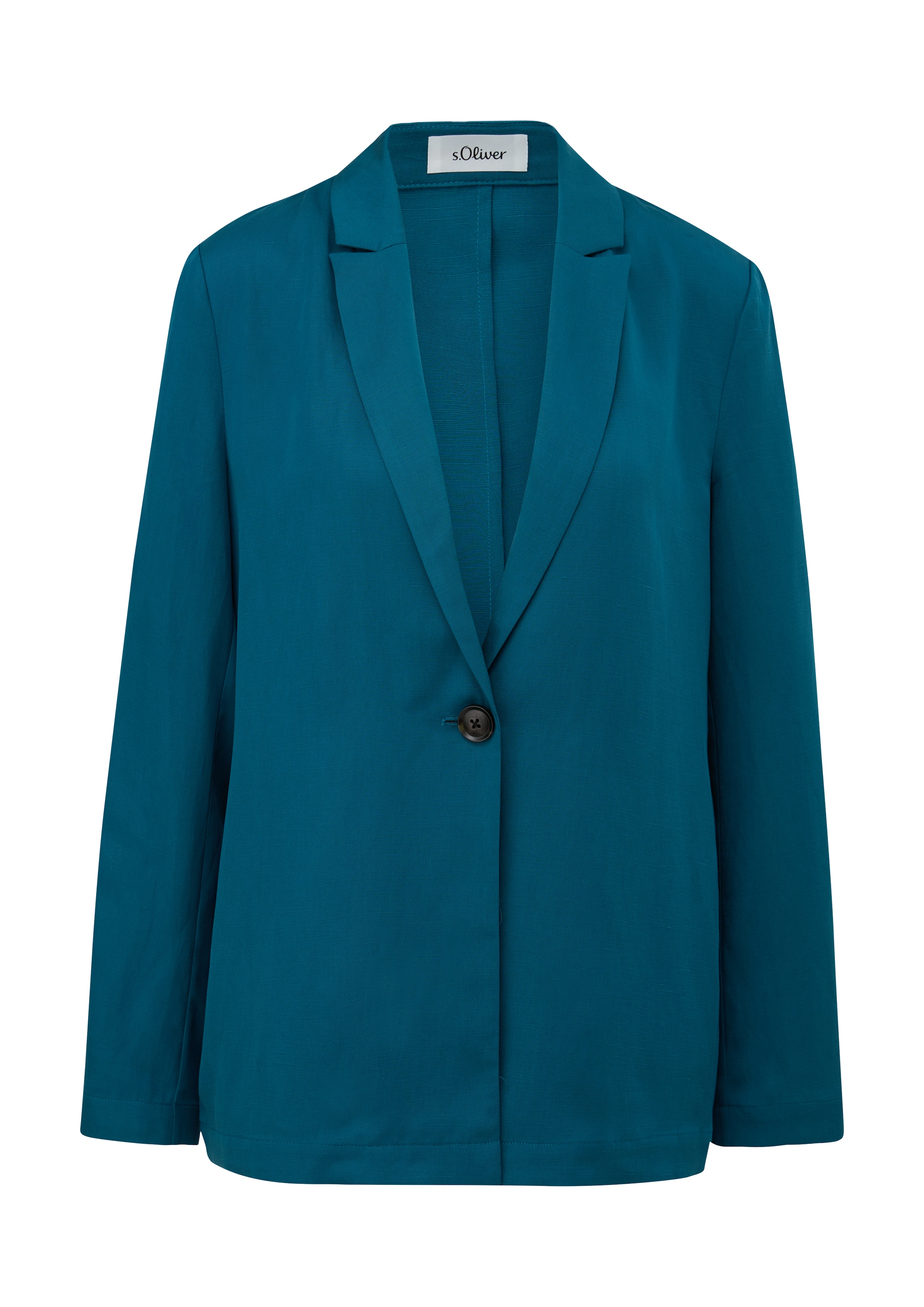 Blazer s.Oliver BLACK LABEL en bleu : devant