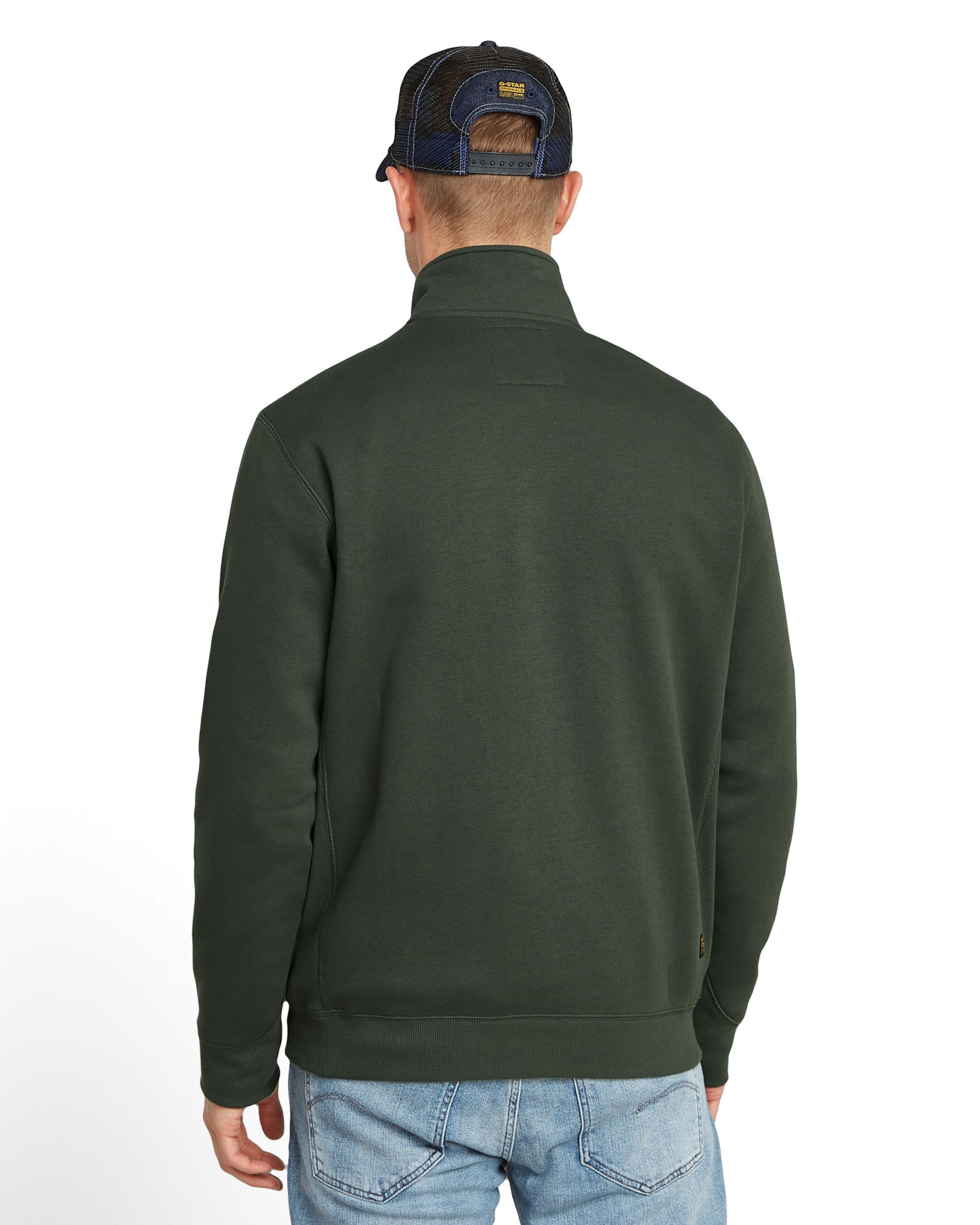 G-STAR Mikina 'Premium Core' – šedá