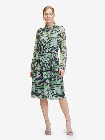 Betty & Co Shirt Dress in Green