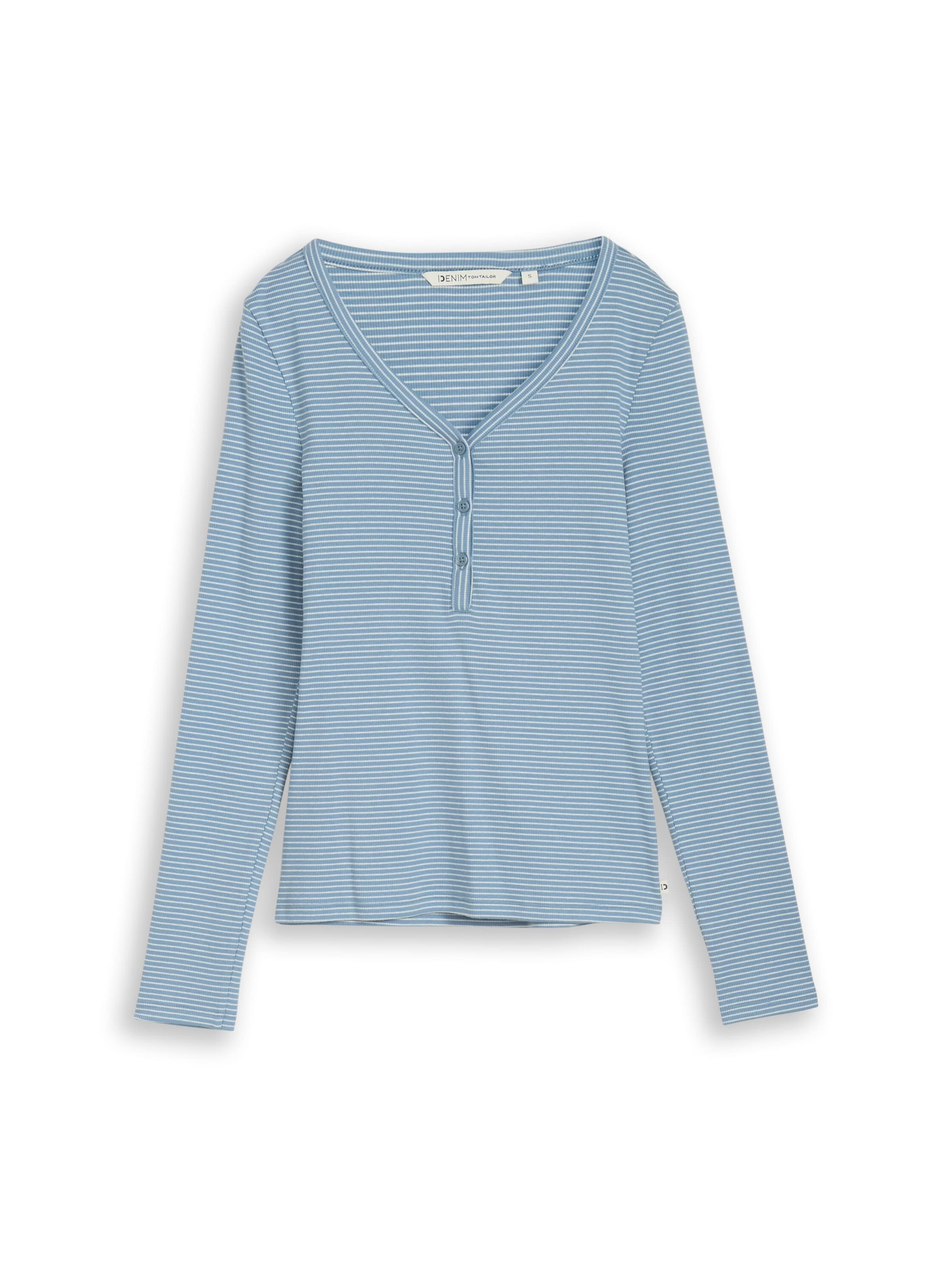 TOM TAILOR DENIM Shirt in Blau: Vorderseite