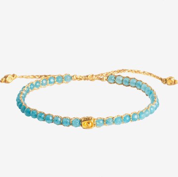 Bracelet Samapura Jewelry en bleu : devant