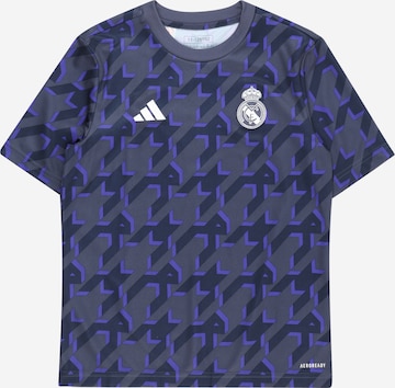 ADIDAS PERFORMANCE - Camiseta funcional 'Real Madrid' en azul: frente