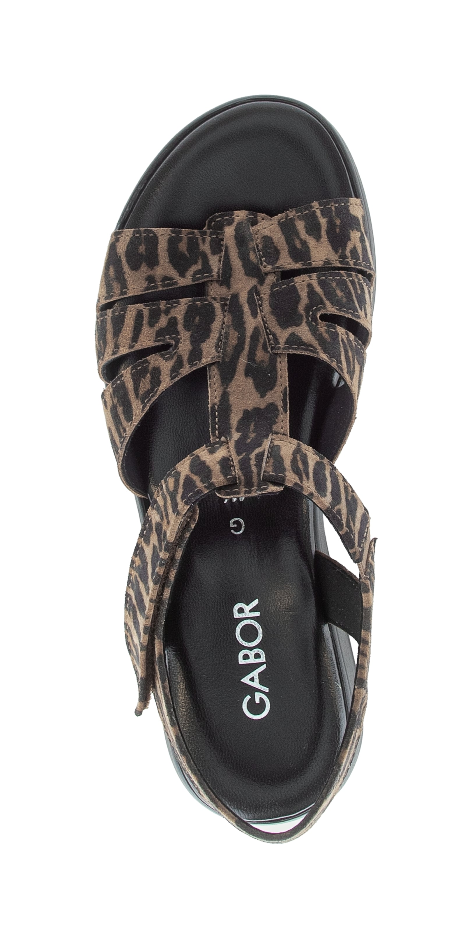 GABOR Sandály – hnědá