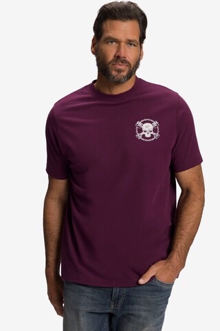 T-Shirt JP1880 en violet : devant