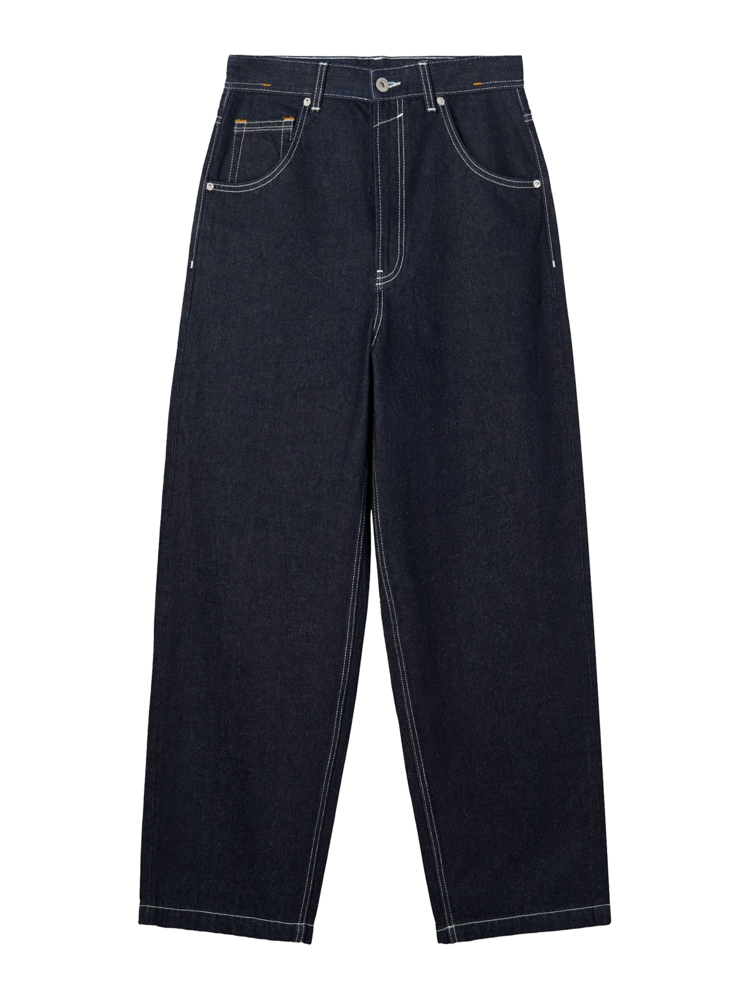 Bershka Džíny – modrá: přední strana