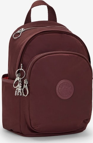 KIPLING - Mochila 'Delia' em vermelho