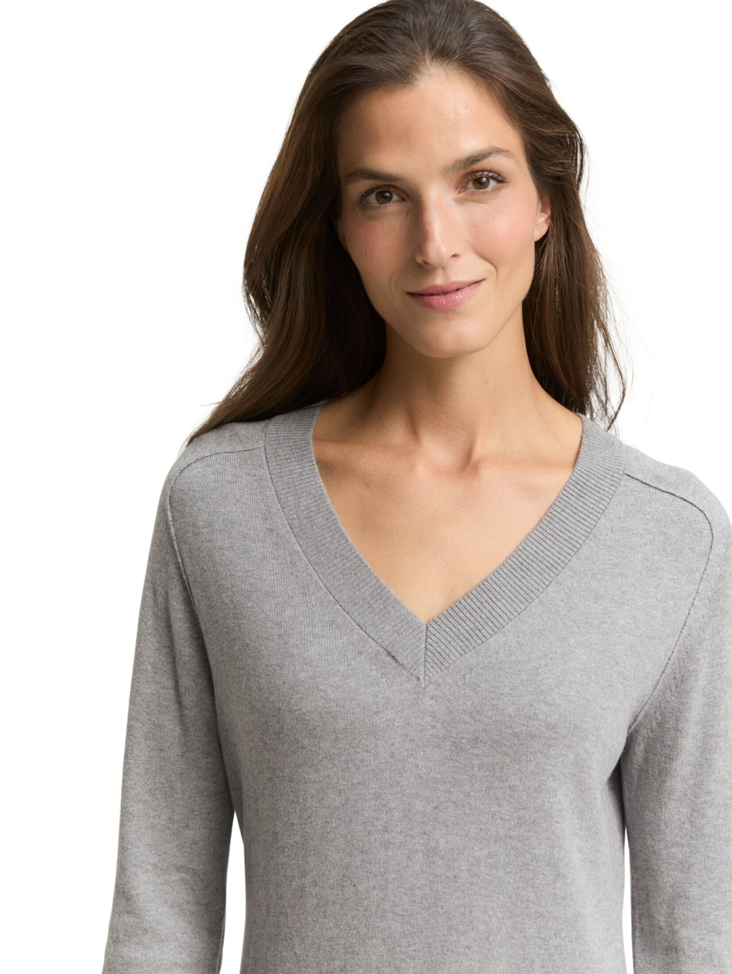 TOM TAILOR Jurk in Grijs