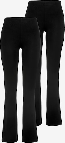 FLASHLIGHTS Pants in Black: front