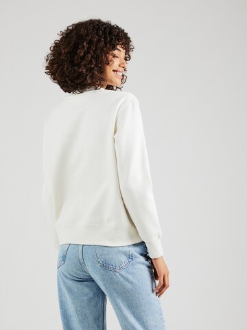 Calvin Klein Jeans Sweatshirt in Weiß