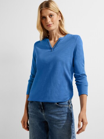 CECIL Shirt in Blue: front