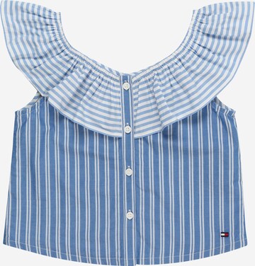 TOMMY HILFIGER Blus i blå: framsida