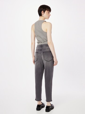 TAIFUN Tapered Jeans in Grau