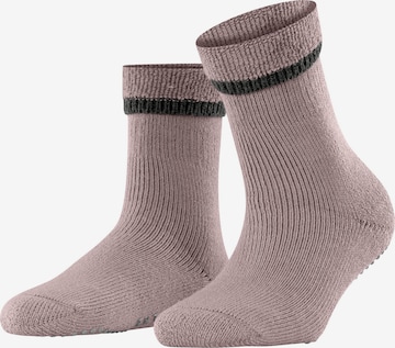 FALKE Socken 'Cuddle Pads' in Braun: Vorderseite