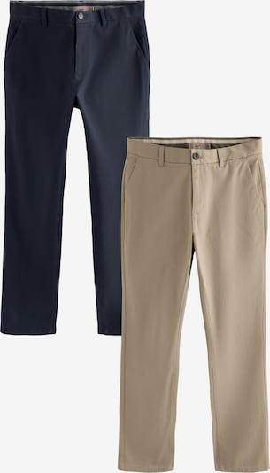 Next Chinohousut värissä tummabeige / laivastonsininen, Tuotenäkymä