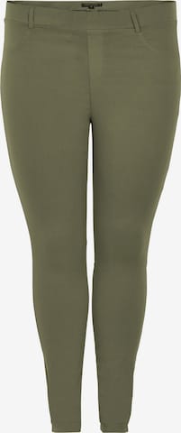 Leggings 'Copenhagen' SANDGAARD en vert : devant
