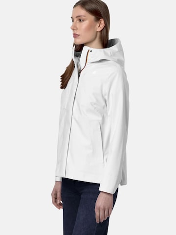 K-Way - Chaqueta de entretiempo 'K-WAY MADALINA BONDED JERSEY GIUBBINO' en blanco
