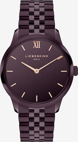 Liebeskind Berlin Uhr in Lila: Vorderseite