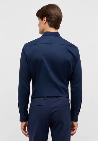 ETERNA Slim fit Business shirt in Blue